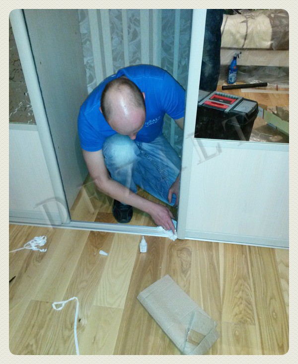 Приклеиваем шлегель