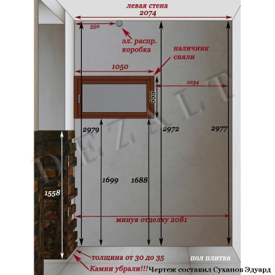 Чертежи мебели в гардеробную комнату 