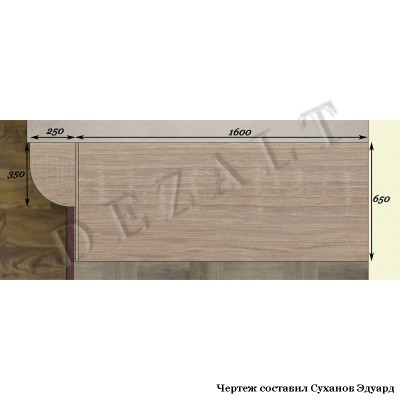 Схема встроенного шкафа-купе в прихожую 