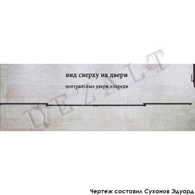 Схема встроенного шкафа в гостиную