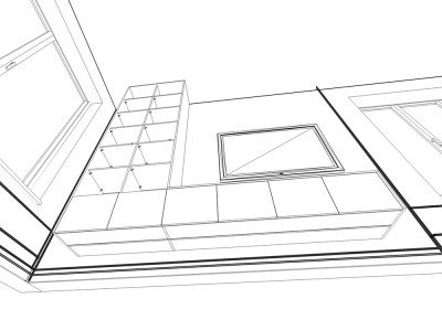 Мини-стенка под телевизор