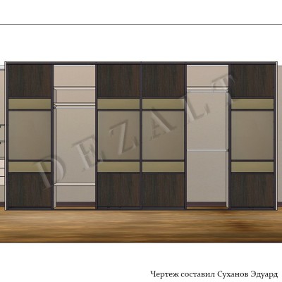 Пятиметровый шкаф-купе