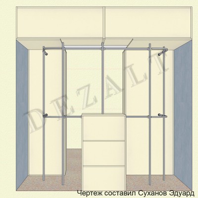 Небольшая гардеробная