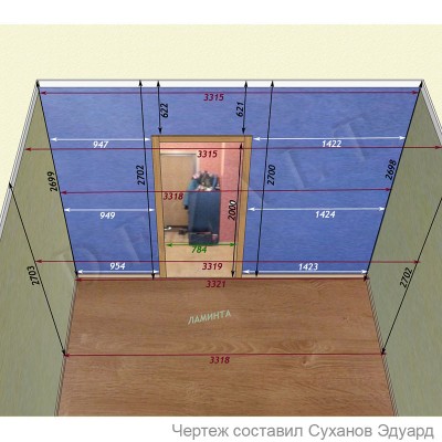 Распашные шкафы каркасные
