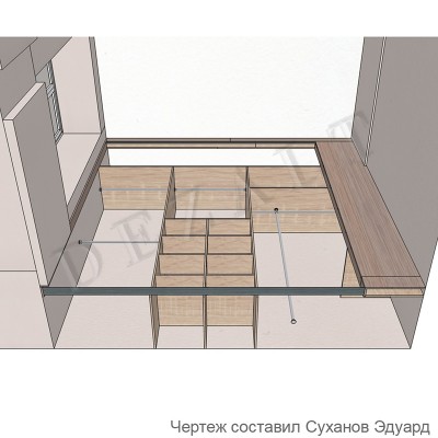 Шкаф-купе встроенный 