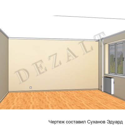 Каркасный большой шкаф-купе