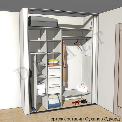 Шкаф-купе в прихожую
