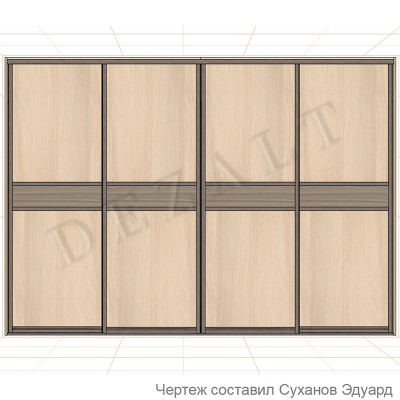 Шкаф-купе встроенный 