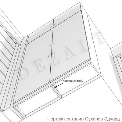 Шкаф-купе в прихожую