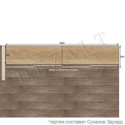 Шкаф-купе 4 двери