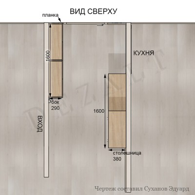 Шкаф распашной в прихожую