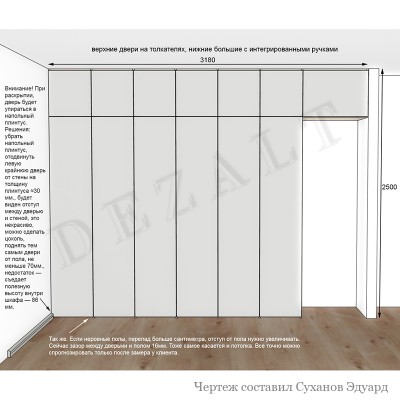 Шкаф распашной