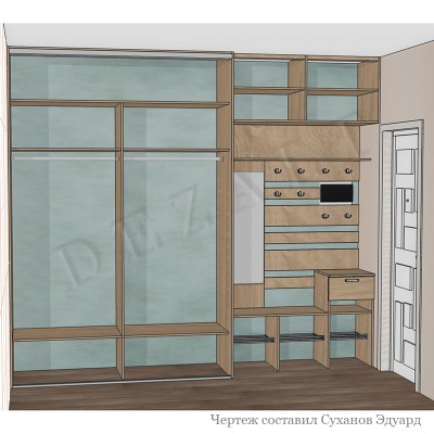 Шкаф-купе в прихожую