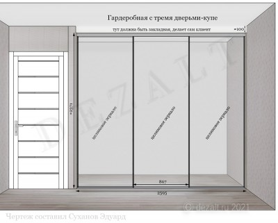 Большая гардеробная