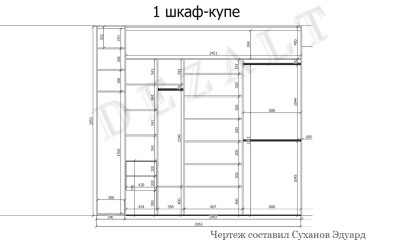 Два шкафа-купе для прихожей