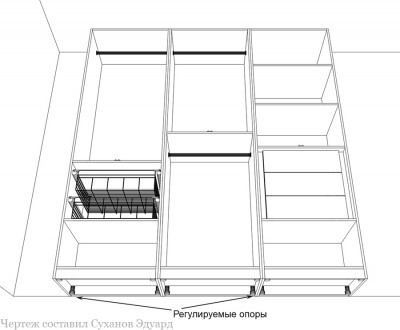 Шкаф корпусной для одежды