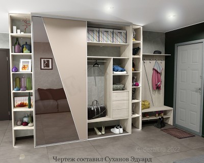 Шкаф-купе в прихожую