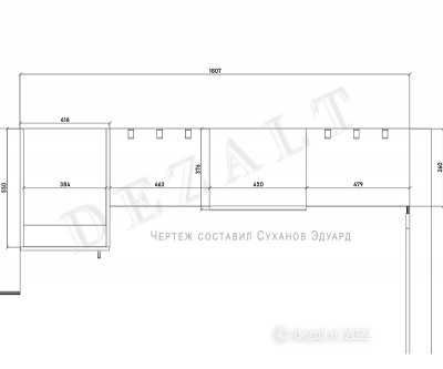 Чертежи мебели в прихожую