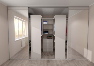 Большая гардеробная