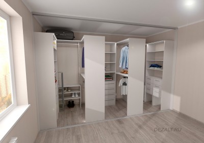 Большая гардеробная