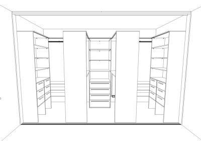 Большая гардеробная