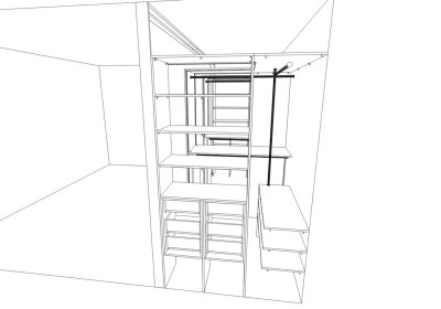 Большая гардеробная