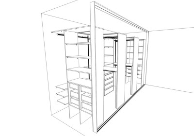 Большая гардеробная