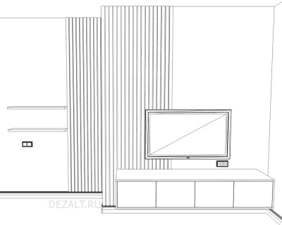 Стеллаж для книг