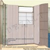 Чертеж мебельной стенки каркасной 
