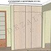 Схемы встроенного распашного шкафа