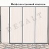 Шкаф-купе с одной распашной секцией