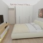 Спальня 12,7кв.м. в ЖК Яуза парк. Вариант 1.