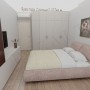 Спальня 12,7кв.м. в ЖК Яуза парк. Вариант 2.